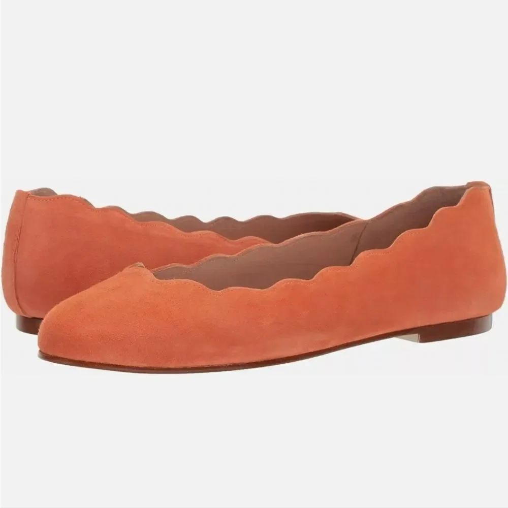 X APPEAL WOMEN"S FAUX SUEDE AMANDA FLATS -PEWTER SHOE